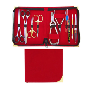 Choix de qualité d'usine OEM Offres Spéciales de 11 pièces coupe-ongles coupe-cuticules ensemble de manucure Logo personnalisé meilleure lumière professionnelle - Product Image 4