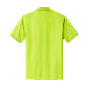 Camisa de Manga Corta para Hombre, Verde Saffron, 100% Algodón, Nueva Camisa Polo Clásica - Product Image 2