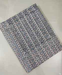 ผ้าฝ้ายเนื้อผ้าระบายอากาศได้ดีจาก100% ผ้าฝ้ายทำมือพิมพ์ลายบล็อกเป็นมิตรต่อสิ่งแวดล้อมแบบดั้งเดิมมรดกทางวัฒนธรรม - Product Image 2