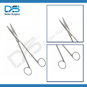 กรรไกรตัดต่อมทอนซิล Wilson รุ่นพรีเมียม ขนาด 200 มม. แบบตรงและโค้ง ผลิตจากเหล็กกล้าผ่าตัด ได้รับการรับรองมาตรฐาน CE ชุดเครื่องมือผ่าตัดทั่วไป - Product Image 2