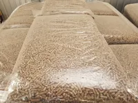 Granulés de bois de pin de qualité supérieure 1000 kg en Big-Bag, certifiés EN+, biocarburant de haute qualité 6 mm, marque Cortez, faible humidité, haute valeur calorifique, directement de l'usine