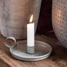 Soportes de vela de metal de alta calidad al por mayor frascos de vela de metal de lujo frascos de vela de vidrio de uso diario decoración del hogar portavelas - Product Image 3