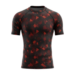 Camiseta premium de compresión para hombres, mujeres y niños, para MMA, BJJ, jiu jitsu, entrenamiento sin gi, sublimada personalizada, duradera, al por mayor. - Product Image 1