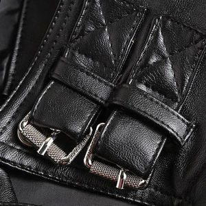 Chaqueta de cuero genuino para hombre de la mejor calidad para otoño e invierno, estilo callejero liso teñido con servicio OEM, venta en línea - Product Image 4