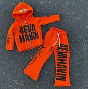 ชุดวอร์มเด็กผู้ชาย อายุ 2-12 ปี ราคา 8.69 ดอลลาร์ แบบมีฮู้ด พิมพ์ลาย/สีพื้น ผ้าฝ้าย สไตล์สปอร์ต ขายส่ง - Product Image 1