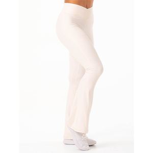 Fitness Seamless Loungewear Stand Leggings pour Pièce Taille Ensemble Dos Haut Trempé Flare Tempo Fourrure Scrunch Butt Leggings Flare - Product Image 5