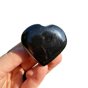 En gros Tourmaline Noire Puffy Coeur Cristal Naturel Pierre Précieuse Coeur Croissance Harmonie Reiki Pierre Idéal pour Cadeaux Décoration Intérieure - Product Image 2