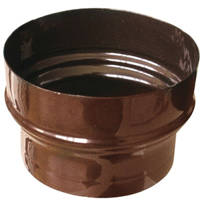 Estensione per Stufa a Legna in Porcellana Marrone Classico Cm. 8x 8x12 - Product Image 1