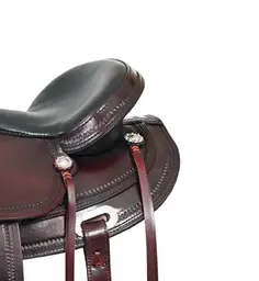 OEM JUPE RONDE EN CUIR DE COWBOY DE CHEVAL ÉQUESTRE OUTIL À LA MAIN SELLE WESTERN Produits de course de chevaux de - Product Image 3