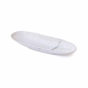 Bol de bateau en marbre blanc indien de haute qualité artisanal passe au lave-vaisselle pour la décoration de la maison Mandir au prix de gros - Product Image 5