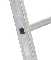 Offre Spéciale Échelle Droite Simple en Alliage d'Aluminium 6063 de 2M Elbe Industry, 6 Marches, Capacité de Charge 150kg, Garantie 2 Ans, Idéale pour Supermarché Extérieur
