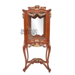 ตู้โชว์งานแกะสลักด้วยมือสุดหรูสไตล์คลาสสิก - Product Image 1