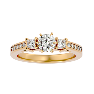 Meilleure vente bague en diamant Design classique 2025 Offre Spéciale 925 bague de mariage en argent sterling Moissanite Solitaire pour femme - Product Image 1