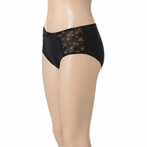 Braguitas de Control Transpirables Bordadas a Mano para Adultos, Tela de Poliéster, Suaves, Elásticas, Moldeadoras, Cómodas - Product Image 5