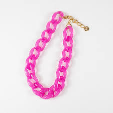 Unique Design Resin Chain Necklace Handmade Jewelry Fashion Accessory for Parties Available At Export Quality By HAND MADE CRAFT - Product Image 2