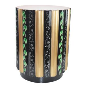 Tabouret de bar en perles imprimé de fleurs au design unique Table d'appoint pour articles décoratifs pour la maison Fournitures pour hôtels et restaurants - Product Image 6