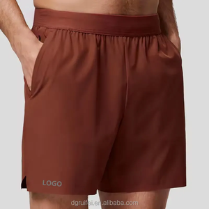 Pantalones Cortos Deportivos Casuales para Hombre, Ecológicos, de Lona, de Doble Capa, Talla Grande, para Gimnasio, Baloncesto, Correr, con Bolsillos Interiores - Product Image 1