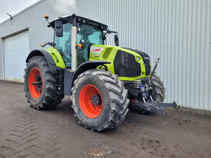 Tracteur agricole Claas Axion 860 vert 4x4, moteur diesel, machines agricoles, tracteur à roues haute productivité - Product Image 2