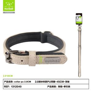 Collare per Cani Imbottito in Neoprene PU per Animali Domestici - Product Image 1