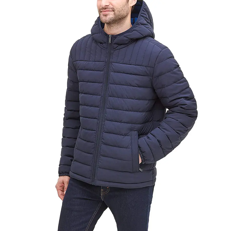 Professional manufactured slim fit Men Winter Jacket Casual Long Fashion Thick Outdoor Men Puffer Jacket With Custom