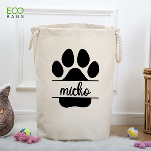 OEM ODM Eco-Friendly Heavy-Duty Large Capacity Canvas Storage Basket Flexible Design for Kids' Dirty Clothes Laundry Wholesale - Product Image 2