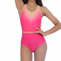 Desain Baru Laris Manis Baju Senam Tanpa Lengan untuk Anak Perempuan Bahan Spandex/Katun Pinggang Elastis Dapat Disesuaikan untuk Latihan