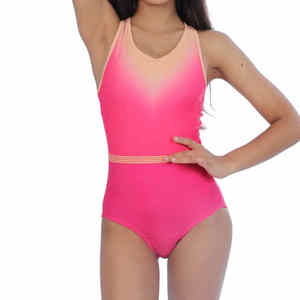 Nouveau design, vente chaude, justaucorps de gymnastique sans manches pour filles, en spandex/coton, personnalisable pour l'entraînement et les spectacles - Product Image 5