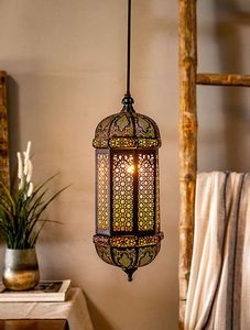 Moroccan Handmade Metal Candle <b>Lantern</b> Round Hanging Candle Holder Decorative <b>Tea</b> <b>Light</b> Jar Home Wedding Decor - Product Image 5