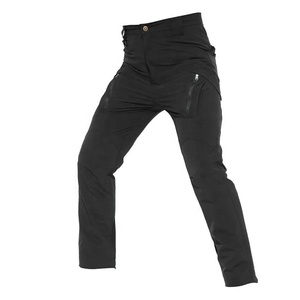 Men's <b>Tactical</b> Cargo <b>Pants</b> High Waist Quick Dry Solid Color Outdoor Casual Workwear Black And Khaki - Product Image 2