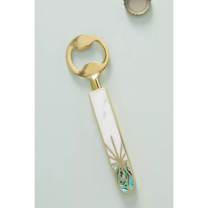 Abridor de Botellas con Forma de Pez de Latón Macizo Ecológico al por Mayor, Acabado Dorado, Removedor de Tapas de Cerveza de Metal, Accesorio de Bar para Uso Doméstico - Product Image 4