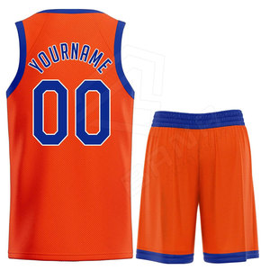 Uniformes de baloncesto personalizados y colorea tu nombre tu número Nuevo uniforme de baloncesto de diseño sublimado - Product Image 4