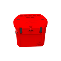 Glacière portable 60L en plastique ABS, isolation thermique robuste, recyclable, couleur personnalisable, idéale pour la pêche et le stockage de boissons