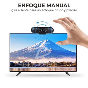 Webcam USB HD 720P pour PC avec microphone, capteur CMOS à mise au point automatique, interface USB 2.0 - Product Image 4