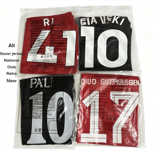 Camisetas de Fútbol Personalizadas al por Mayor OEM 25/26/27, Fabricante de Camisetas de Fútbol Madridfn para Hombre, Camisa de Futebol Tailandesa 1.1 - Product Image 6