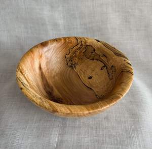 Exclusivo cuenco de madera tallado en madera de calidad que mejora las arreglos de mesa para festivales y eventos especiales - Product Image 4