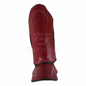 Protector de Espinilla de Cuero para Boxeo y MMA de Alta Calidad, Último Diseño, Protección Profesional, Opciones Personalizables, Impresión Personalizada, Servicio OEM - Product Image 4