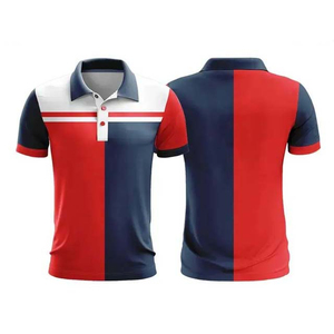 Chemises d'été à manches courtes pour hommes 100% polyester toile respirante anti-plis séchage rapide imprimé par sublimation couleur unie grandes tailles OEM - Product Image 3