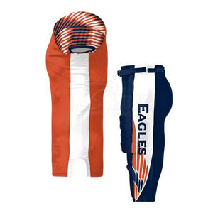 Make Your Own Team American Football Uniform Plus Size High Quality Customized Colors & Logo <b>Low</b> Factory Price in Stock - Product Image 3