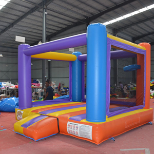Commercial <b>Inflatable</b> Bouncy Castle Jumping Combo 4x4m Kids Outdoor Bounce House <b>Slide</b> Easy Setup Jumper - Product Image 1