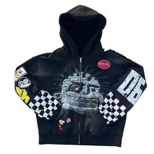 Sweat-shirt à capuche surdimensionné pour homme en molleton 100% coton lourd avec fermeture éclair et poche Impression personnalisée de haute qualité Sweat-shirt d'hiver - Product Image 1