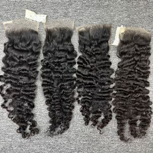 ผมต่อจากมนุษย์แท้100% สำหรับผู้หญิงเวียดนามมีฐานเป็นวิกผมยาวสีดำหยิกสไตล์พม่าแบบไม่ใช้กาว - Product Image 1