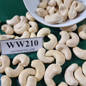 Prix d'usine Noix et amandes W210 Noix de cajou Faible quantité minimale de commande Noix de cajou brutes SANTIGO - Product Image 1