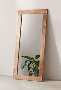 กระจกตั้งพื้นทำจากไม้ความยาวเต็มรูปแบบปรับมุมได้ดีไซน์ทันสมัยเป็นมิตรต่อสิ่งแวดล้อม - Product Image 5