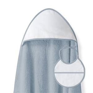 1X1 MT. Serviette de bain en coton avec bavoir, hypoallergénique, motif Punto De Cruz, pour nouveau-nés, usage domestique, accessoire de salle de bain - Product Image 1