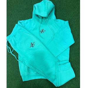 ชุดวอร์มกางเกง2ชิ้นพิมพ์ลายสีทึบแนวสตรีท Y2K ออกแบบได้ตามต้องการสำหรับใส่วิ่งและมีฮู้ดขนาดใหญ่พิเศษสำหรับฤดูร้อนสไตล์ลำลอง - Product Image 1