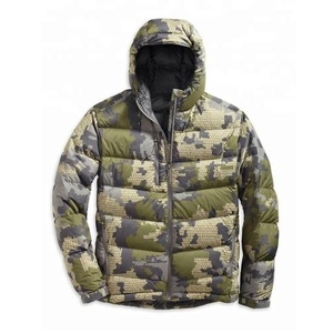 Chaquetas y Abrigos Acolchados de Camuflaje Premium para Hombre, Chaqueta de Invierno con Cierre y Cuello Alto, Chaqueta Inflable Personalizada - Product Image 2