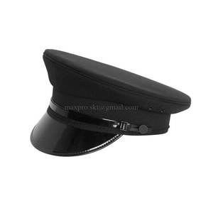 Venta al por mayor 2024 OEM uniforme de Oficial gorras con visera al por mayor Gorra de oficial y sombrero con parche de insignia con color y tamaño personalizados - Product Image 3