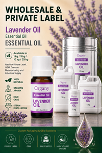 Aceite Esencial de Lavanda Puro 100% Orgánico de Isparta, Turquía, Lavandula Angustifolia, Destilado al Vapor, Materia Prima Cosmética, Venta al Por Mayor - Product Image 3