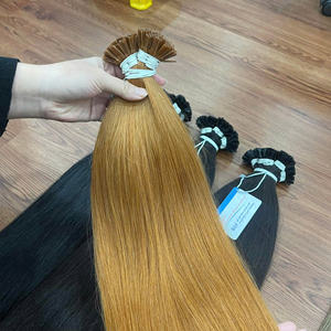 Extensions de cheveux Remy à pointe de kératine couleur personnalisée en gros Extensions de cheveux plats de cheveux vietnamiens - Product Image 3