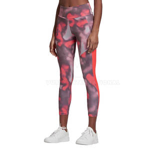 Hot Sale Customizable Casual Women's Yoga <b>Leggings</b> Breathable Spandex/<b>Polyester</b> Mid Waist Logo Design Midi Length All Seasons - Product Image 3